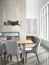 Kichler Moderne 1-Light Bronze Modern/Contemporary Led Chandelier