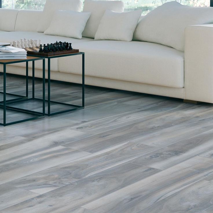 Florida Tile Home Collection Outer Banks Blue 8 in. x 36 in. Matte Porcelain Floor and Wall Tile (367.2 sq. ft. / Pallet)