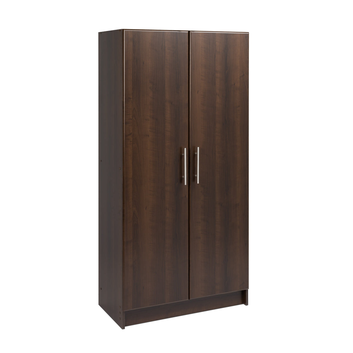 Prepac Elite 96-in W x 89-in H Wood Composite Espresso Freestanding Utility Storage Cabinet
