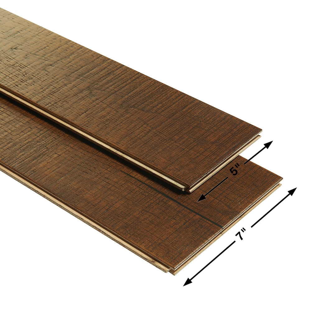 Villa Barcelona Hickory Montaner hardwood flooring — color and finish detail
