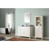 Hamilton 42 in. Vanity Cabinet Only in French White - Super Arbor