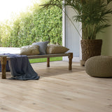 Villa Barcelona French oak Harbor hardwood flooring — installed room view
