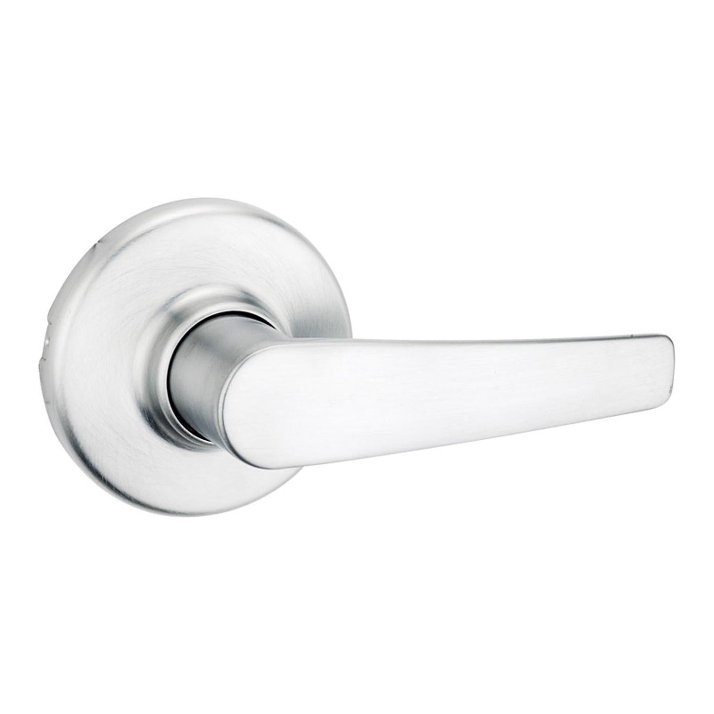 Kwikset Delta Satin Chrome Passage Lever – Right or Left Handed
