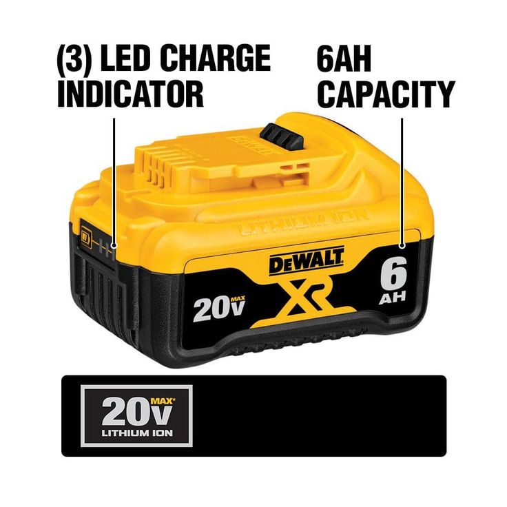 20-Volt MAX Lithium-Ion Cordless Compact Reciprocating Saw Kit with Bonus 6.0 Ahr Battery Pack