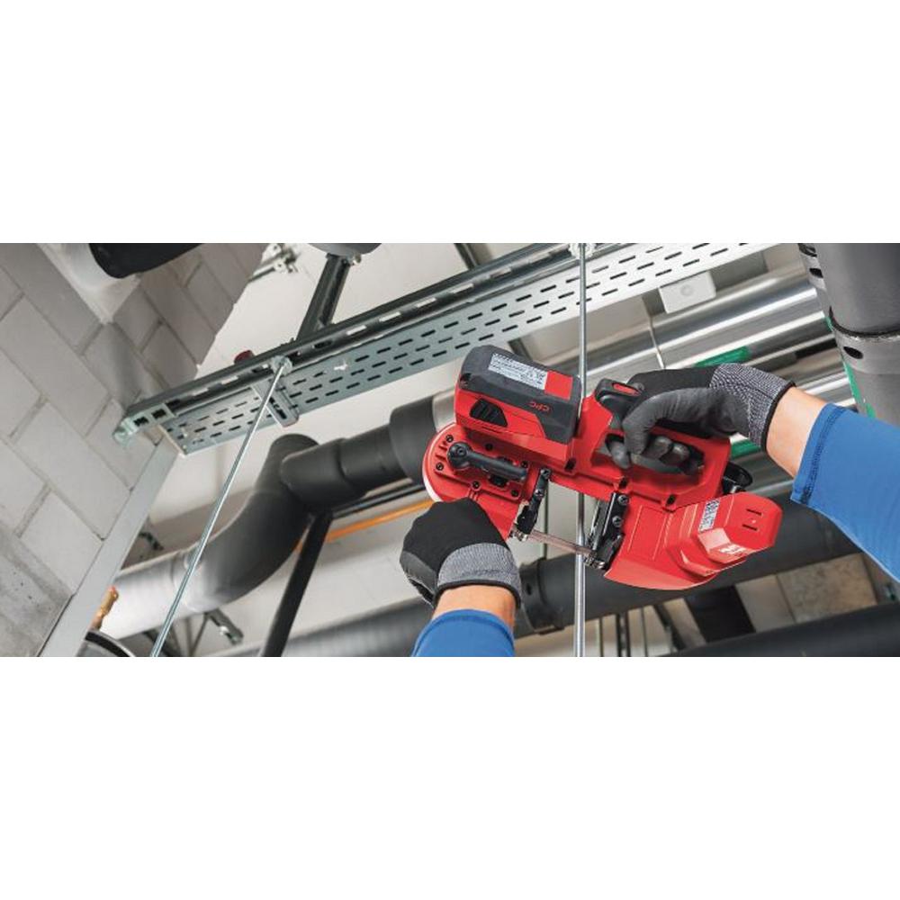 22-Volt SB 4 Lithium-Ion Cordless Band Saw with Two 4.0 Ah Batteries, Charger, Rafter Holder, 10/14 TPI Blade and Bag - Super Arbor