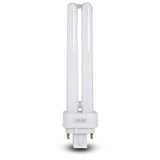 18-Watt Equivalent PL CFLNI Quad Tube 4-Pin G24Q-2 Base Compact Fluorescent CFL Light Bulb, Soft White 2700K (1-Bulb)