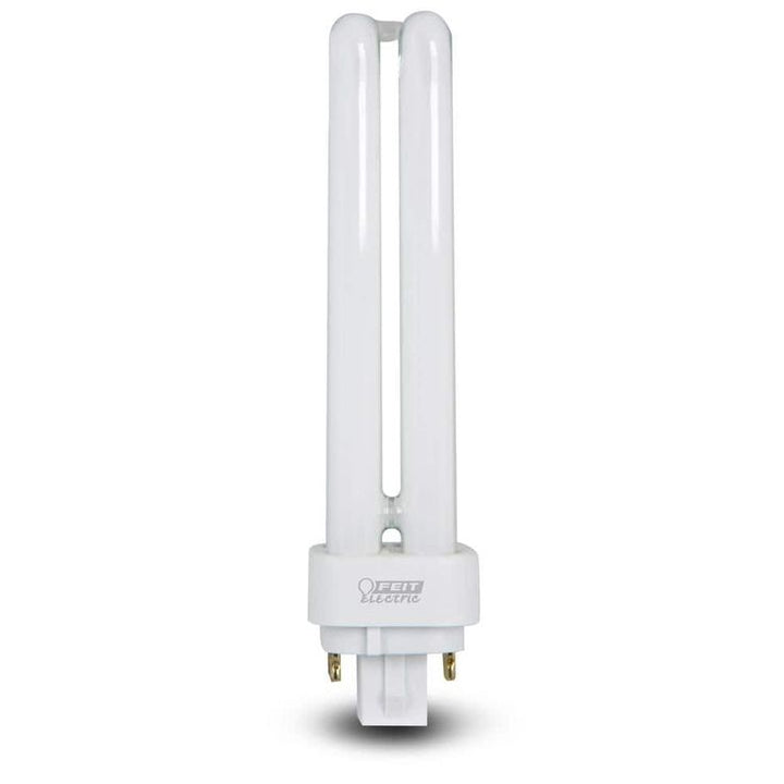 18-Watt Equivalent PL CFLNI Quad Tube 4-Pin G24Q-2 Base Compact Fluorescent CFL Light Bulb, Soft White 2700K (1-Bulb)