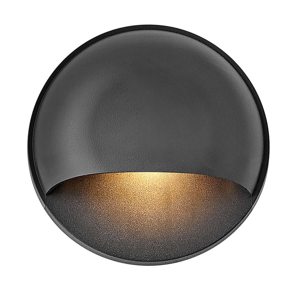 Nuvi Low-Voltage Matte White Integrated LED Round Stair Light - Super Arbor