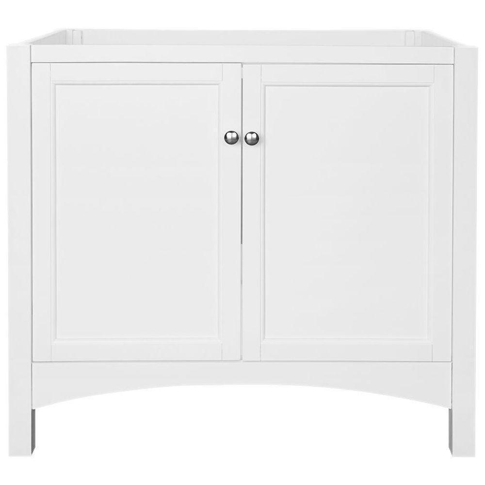 Haven 24 in. W Bath Vanity Cabinet Only in White - Super Arbor
