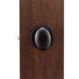 Egg Black Privacy Bed/Bath Door Knob - Super Arbor