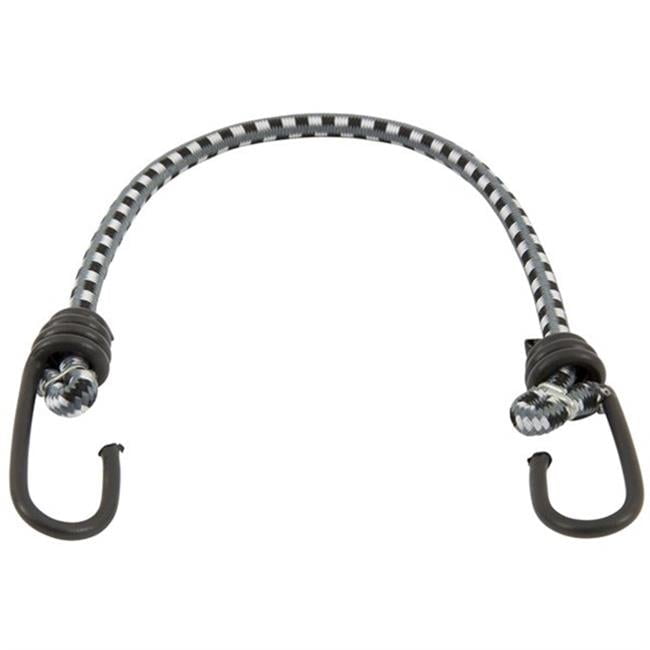 Keeper 18 in. Bungee Cord with Coated Hooks (2 Pack)
