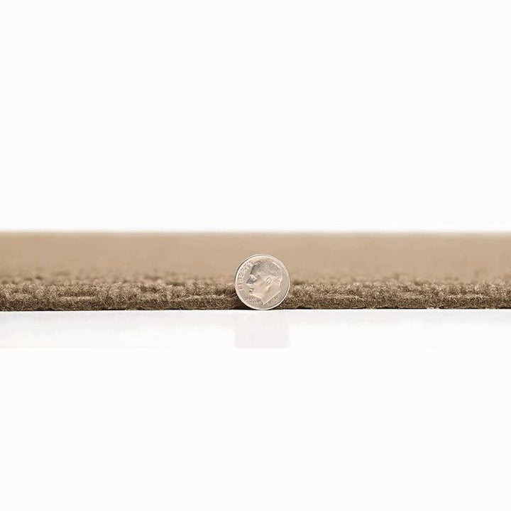 Foss Peel and Stick First Impressions Metropolis Taupe 24 in. x 24 in. Commercial Carpet Tile (15 Tiles/Case)