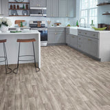 Mohawk 12-ft W Cut-to-Length Willow Lake Oak Wood Look Low-Gloss Finish Sheet Vinyl
