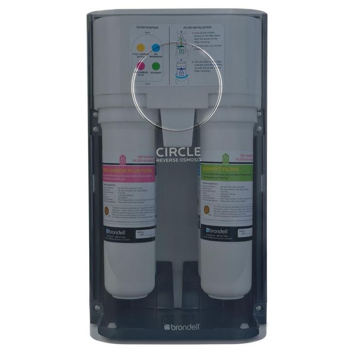 H2O+ Circle Reverse Osmosis Water Filtration System