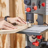 PORTER-CABLE 9-in 2.5-Amp Stationary Band Saw, 59-1/2-in Blade, 12-5/16 x 11-7/8-in Table