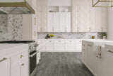 Satori Storm Polished 12-in x 12-in Natural Marble Brick Mosaic Wall Tile, Polished Finish (0.97-sq ft per piece)
