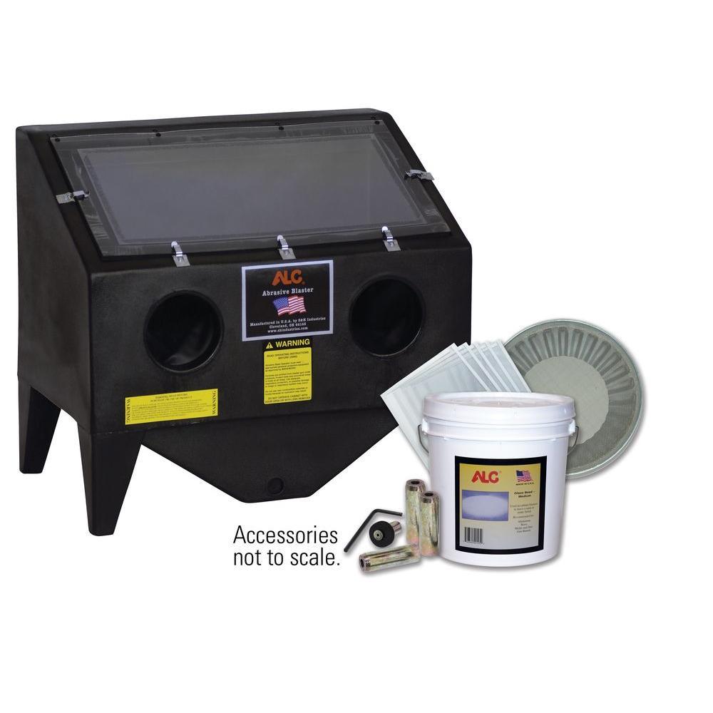 Bench Top Abrasive Blaster Cabinet with Starter Kit - Super Arbor