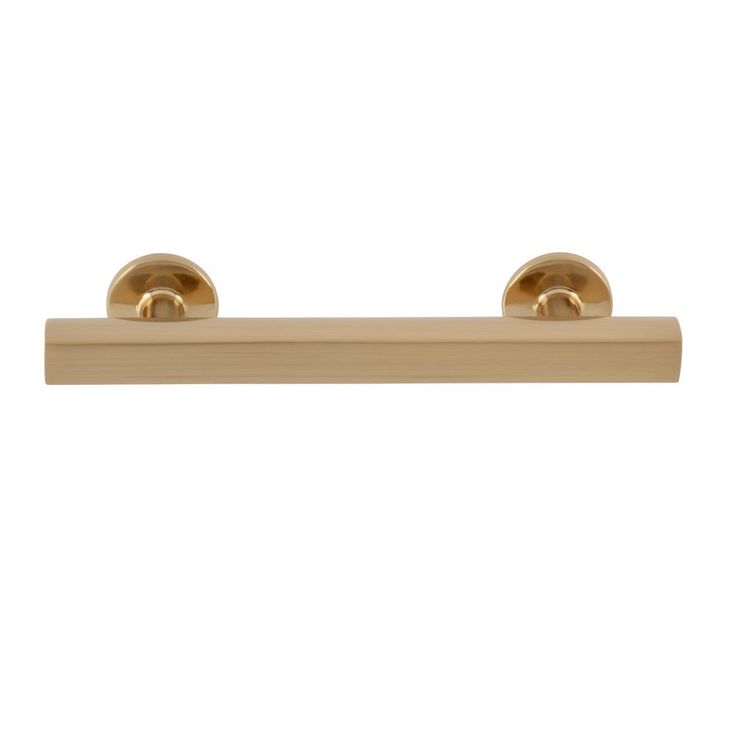 Flynn 3-1/2 in. Satin Brass Drawer Pull