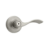 Balboa Satin Nickel Privacy Bed/Bath Door Lever with Microban Antimicrobial Technology - Super Arbor