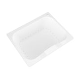 Rhode 5 ft. Rectangular Drop-in Air Bath Tub in White - Super Arbor