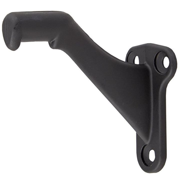 Everbilt Matte Black Handrail Bracket