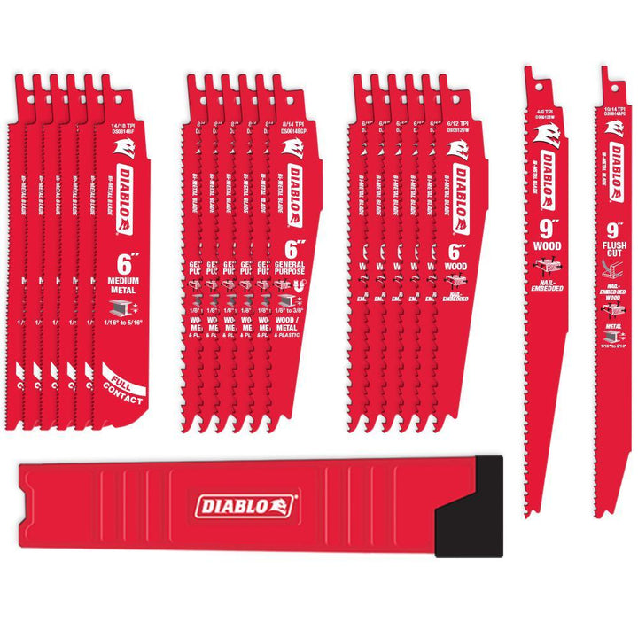 20-Piece Bi-Metal Recip Set - Super Arbor