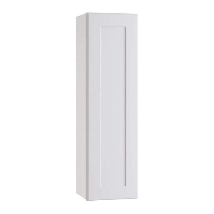Home Decorators Collection Newport 12 in. W x 12 in. D x 36 in. H Assembled Plywood Wall Kitchen Cabinet in Pacific White with Soft Close