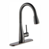 Nottely Touchless Single-Handle Pull-Down Kitchen Faucet with TurboSpray and FastMount in Stainless Steel - Super Arbor