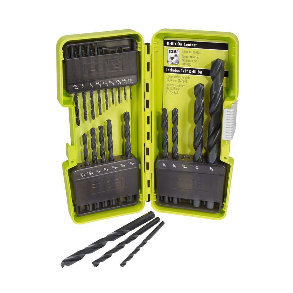 Black Oxide Drill Bit Set (21-Piece) - Super Arbor