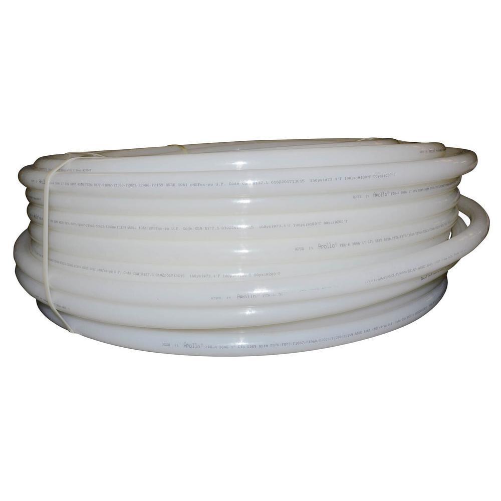 1 in. x 300 ft. White PEX-A Expansion Pipe - Super Arbor