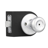 Tylo Satin Chrome Bed/Bath Door Knob - Super Arbor