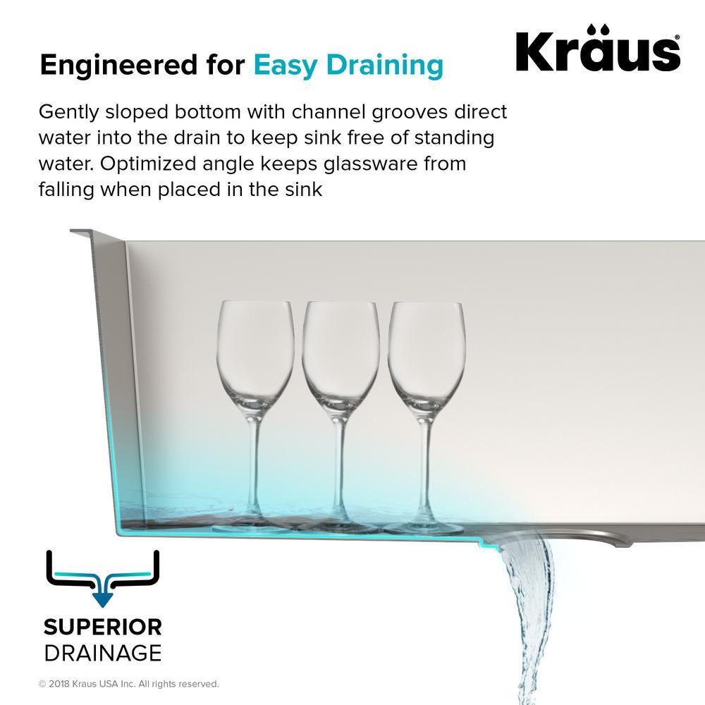 Pax Drop-In Stainless Steel 33 in. 2-Hole 50/50 Double Bowl Kitchen Sink - Super Arbor