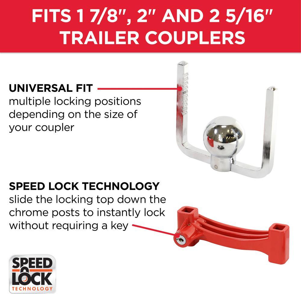 TowSmart Coupler Anti-Theft Lock Kit - Super Arbor