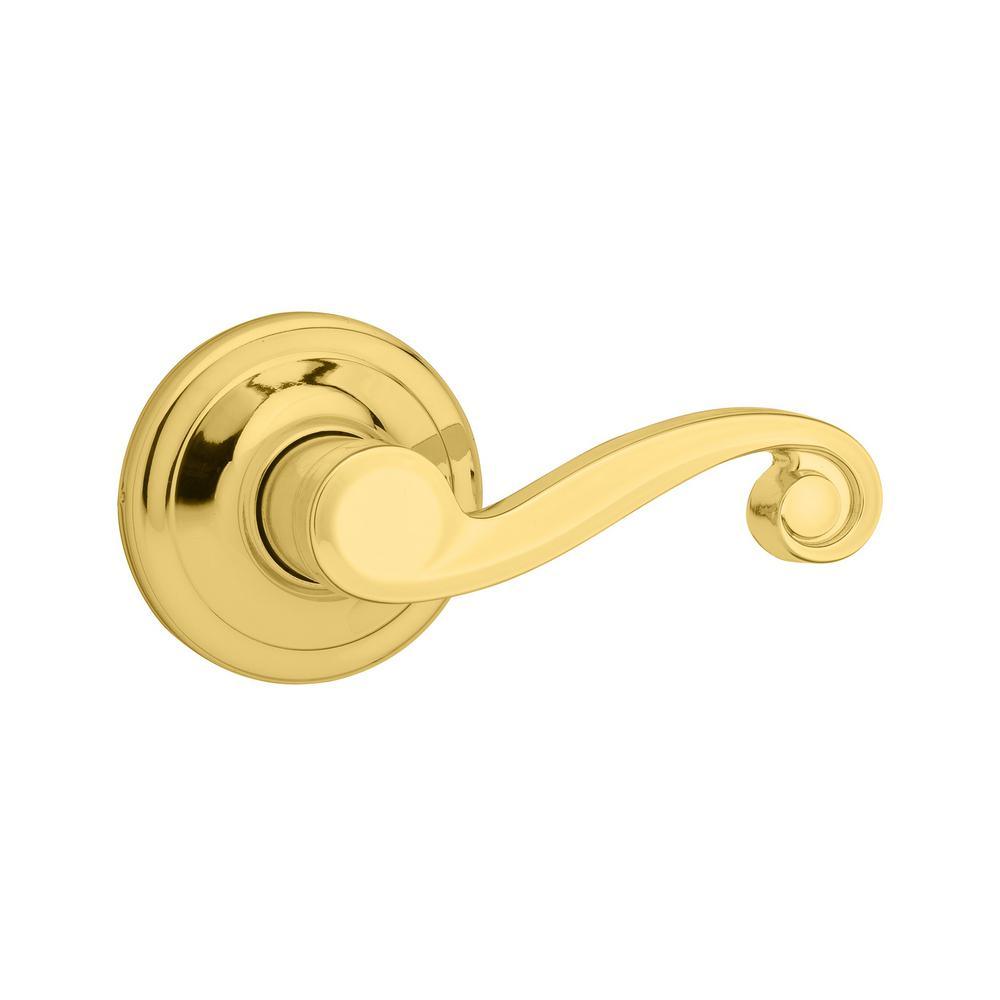 Lido Satin Nickel Right-Handed Dummy Door Lever with Microban Antimicrobial Technology - Super Arbor