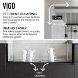 All-in-One Flat Farmhouse Apron Oxford Stainless Steel 33 in. Double-Bowl Kitchen Sink Workstation with Zurich Faucet