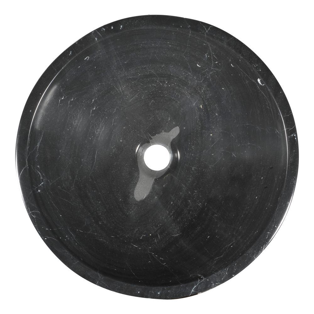 Dragons Crest Vessel Sink in Black Jade - Super Arbor