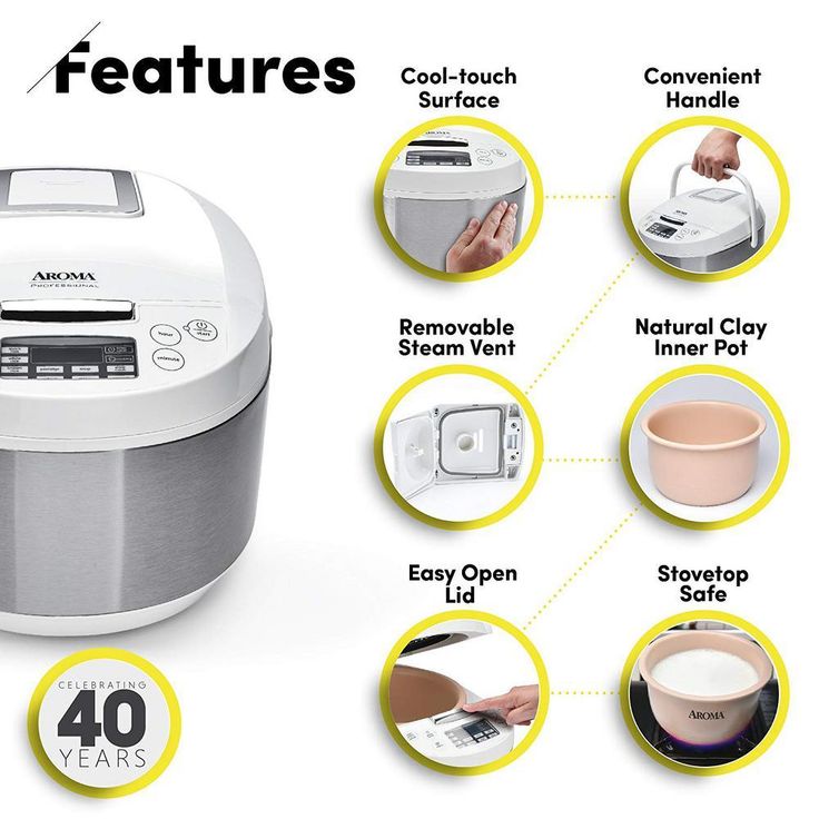 3 Qt. White Electric Multicooker