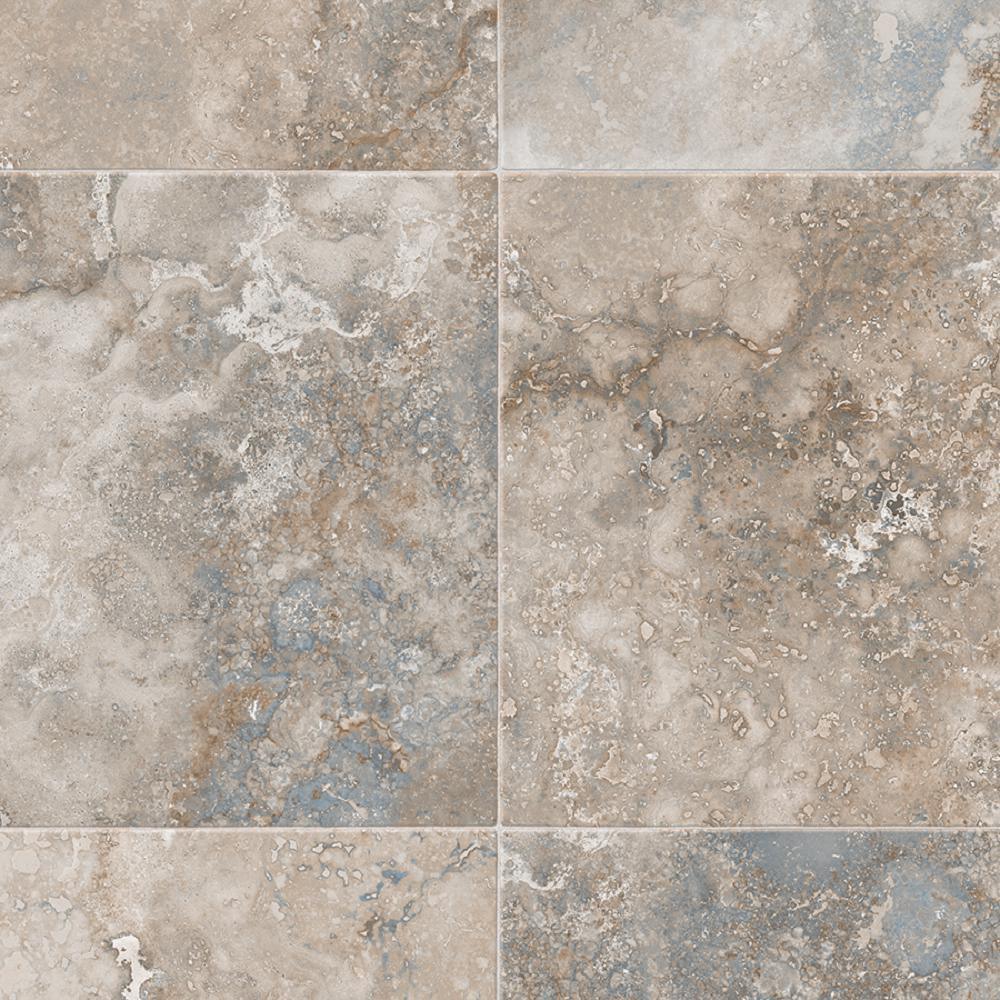 IVC Wheaton Tile Residential Vinyl Sheet, Sold by 13.2 ft. Wide x Custom Length