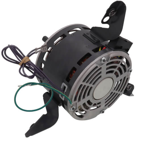 Lennox 18H61 blower motor - side view (Horse Power: 1/3; Product Type: Blower Motor)