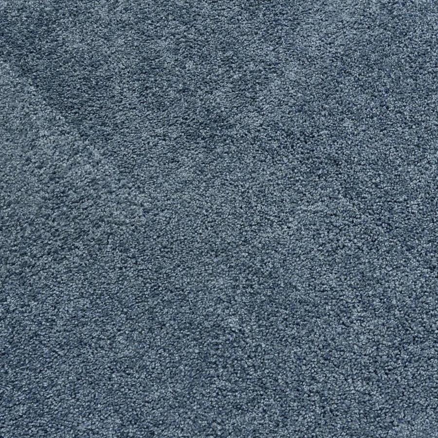 Shaw Floorigami Plume Perfect Peacock DIY Carpet 4-Pack 24-in Peacock Shag/Frieze Peel-and-Stick Carpet Tile