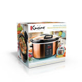 6 Qt. Copper Electric Digital Slow Cooker