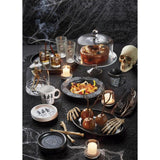 Selene 2-piece Clear Glass Cake Stand with Dome