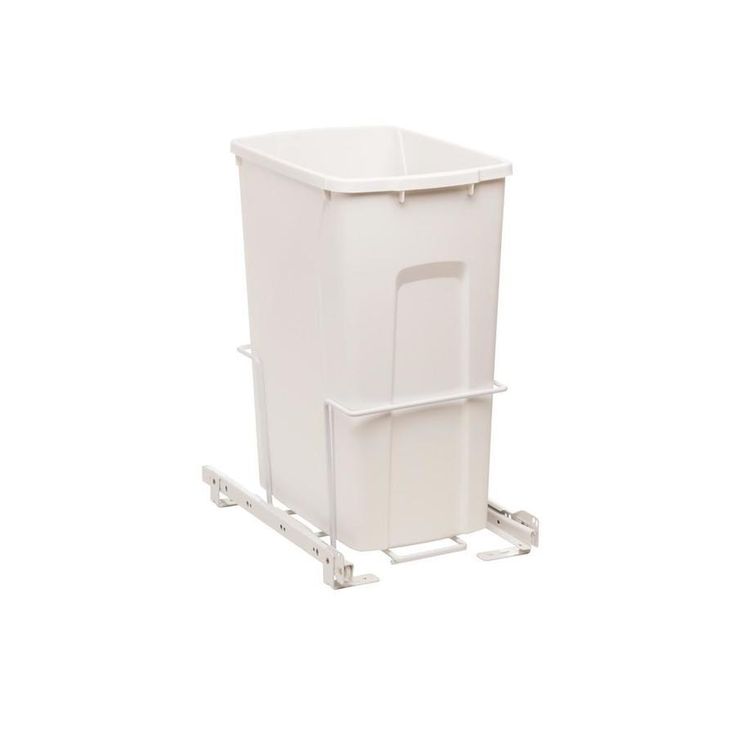 Simply Put 35-Quart Plastic Pull Out Trash Can