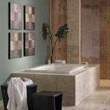 Evolution 60 in. x 36 in. Whirlpool Tub with EverClean Reversible Drain in White - Super Arbor