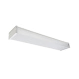 2 ft. 120-Volt 1900 Lumens White integrated LED Wraparound Light with Prismatic Lens