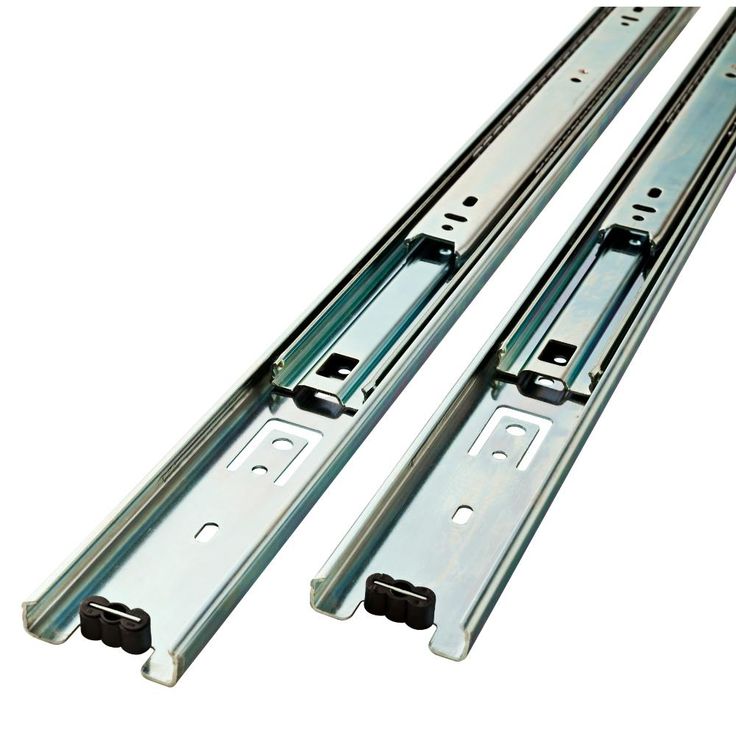 14 in. Full Extension Side Mount Ball Bearing Drawer Slide Set