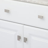 5/8 in. Brushed Nickel Cabinet Knob - Super Arbor