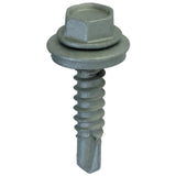 #12-14 x 1-1/2 in. External Hex Washer Head Roofing Drill Point Screw (75-Pack)