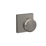 Custom Bowery Matte Black Collins Trim Combined Interior Door Knob