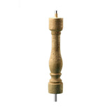 27-27/32 in. x 5-11/32 in. x 5-11/32 in. Polyurethane Baluster Euro Stone Texture - Super Arbor